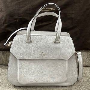 New with tags white kare spade top handle/shoulder bag